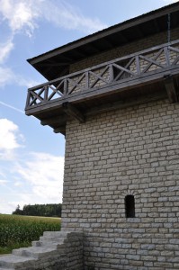 Rekonstruierter römischer Wachturm