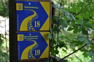 Wanderwegsymbole der Altmühlschlaufen