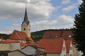 Über den Dächern von Berching
