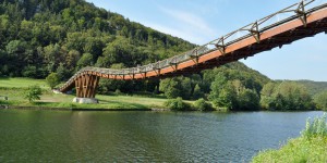 Längste Holzbrücke Europas