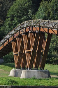 Holzbrücke bei Essing