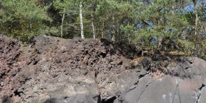 Erkaltete Lava