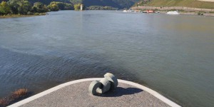 Mündung der Nahe in den Rhein