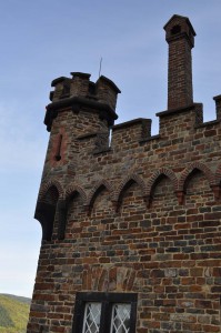 Erker an Burg Sooneck