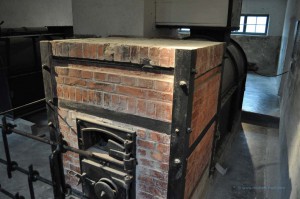 Ofen im Krematorium