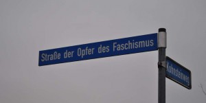 Straßenschild in Nordhausen