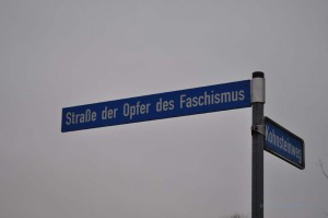 Straßenschild in Nordhausen