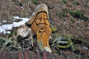 Holzschnitzkunst im Thüringer Wald