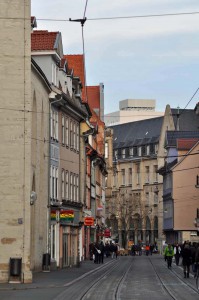 Fußgängerzone in Erfurt