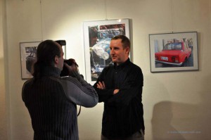 Michael Moll beim Fototermin