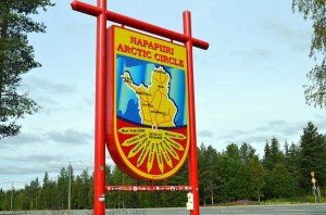 Polarkreis in Finnland