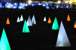 Leuchtpyramiden