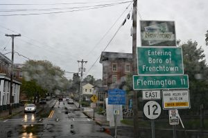 Willkommensschild von New Jersey