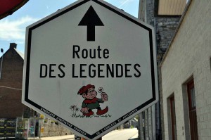 Route de Legendes bei Harzé