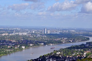 Blick bis Bonn