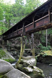 Brücke bei den Irreler Wasserfällen