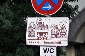 Fußweg zur Celler Altstadt