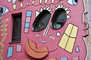 buntes Künstlerhaus