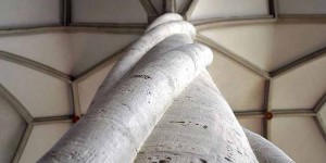 Verdrehte Kirchensäulen