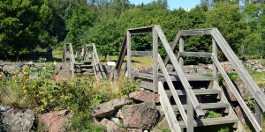 Wanderweg auf Åland