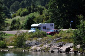 Wohnmobil auf den Ålandinseln