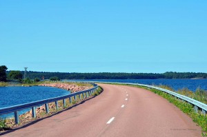 Straße auf Åland