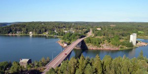 Blick über die Ålandinseln