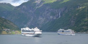 AidaMar im Geirangerfjord