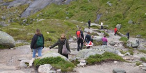 Wanderung über den Kjerag