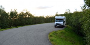 Rastplatz in Lappland