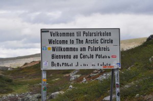 Polarkreis in Norwegen