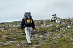 Wanderweg zum nördlichsten Punkt Europas
