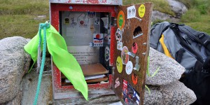 Gästebuch am nördlichsten Punkt Europas