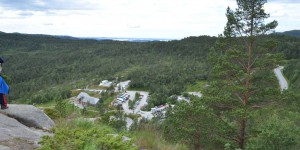 Auf dem Weg zum Preikestolen