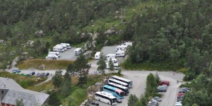 Parkplatz am Preikestolen