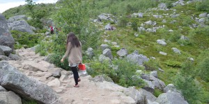 Auf dem Weg zum Preikestolen