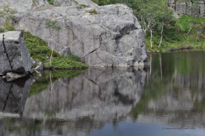 See am Preikestolen