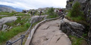 Auf dem Weg zum Preikestolen