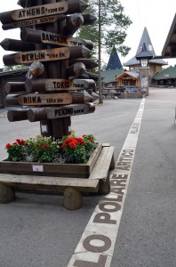 Polarkreis in Finnland