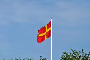 Flagge von Skåne