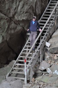 Treppe im Torghatten