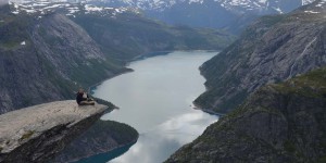 MIchael Moll auf Trolltunga
