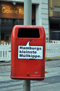 Hamburgs kleinste Müllkippe
