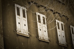 Alte Fensterläden