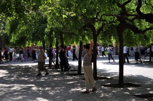 Tai Chi im Ritan Park