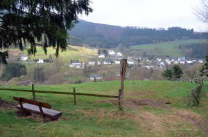 Wandern oberhalb des Valme-Tals