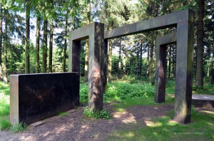 Skulptur am Rothaarsteig