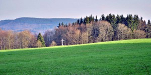 |Landschaft bei Winterberg