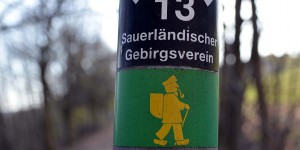 Wanderwegbeschilderung