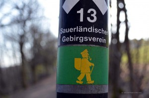 Wanderwegbeschilderung